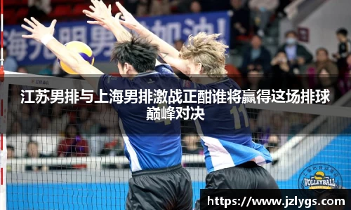 江苏男排与上海男排激战正酣谁将赢得这场排球巅峰对决